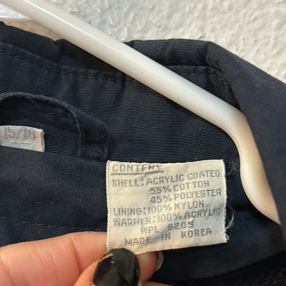 Saxton Hall button down jacket with plaid lining size 15/16 - Picture 4 of 6